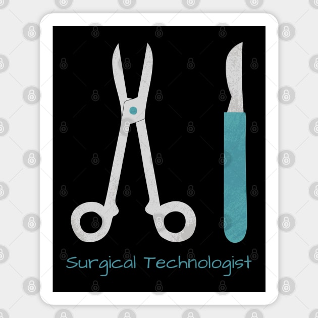 Surgical Technologist Magnet by HobbyAndArt